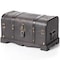 Vintiquewise Small Pirate Style Wooden Treasure Chest with Small Vintage Padlock and Key QI003026.LK - alternate 7